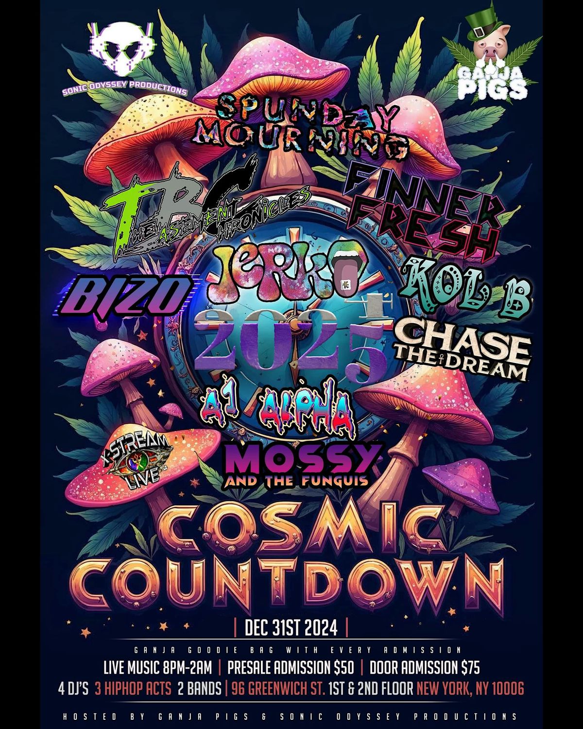 COSMIC COUNTDOWN (NYE  CELEBRATION)