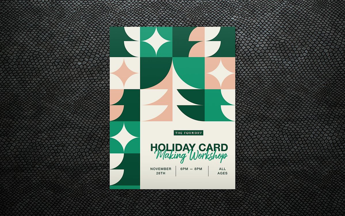 Holiday Card Making Workshop