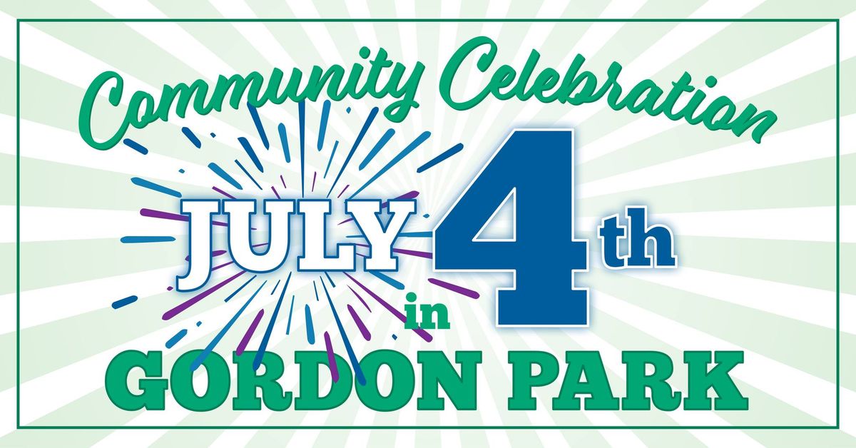 4th of July Community Celebration