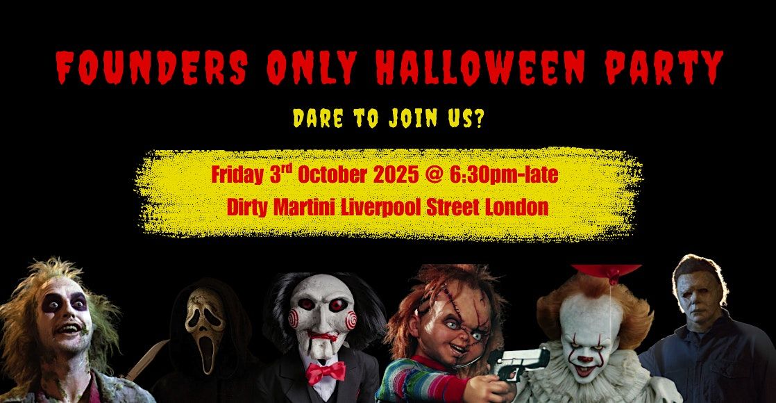 [FOUNDERS ONLY] LinkedIn Halloween Party
