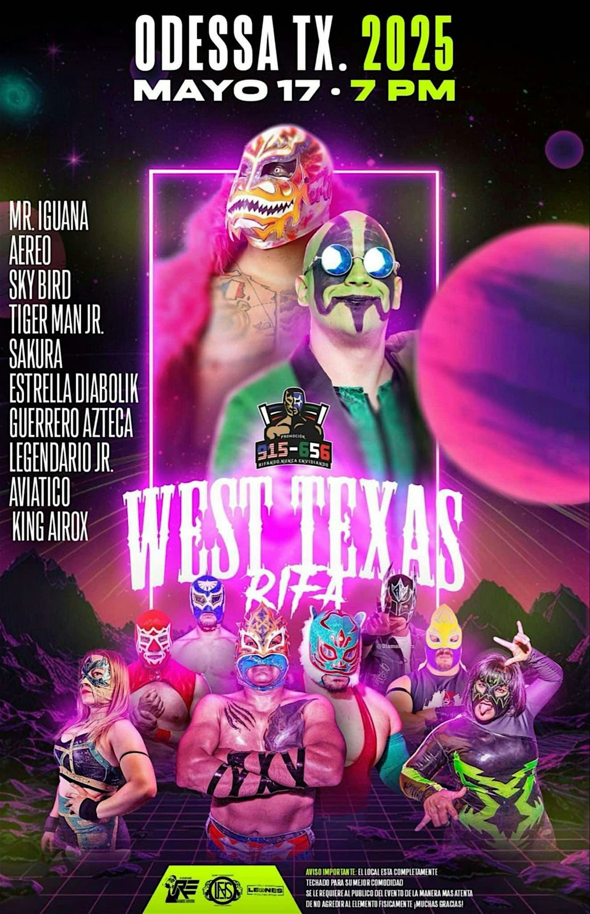 West Texas RIFA Lucha Libre