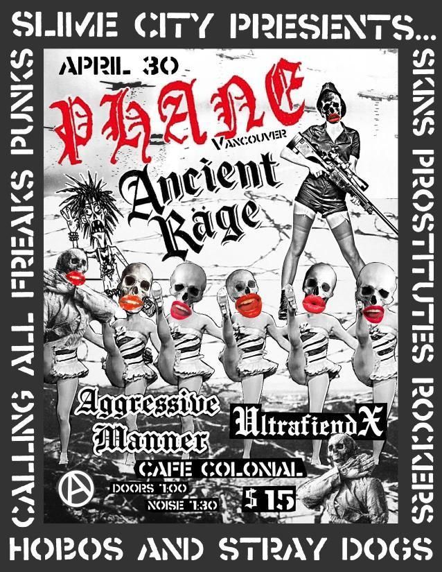 Phane, Ancient Rage, Aggressive Manner, & Ultrafiend X