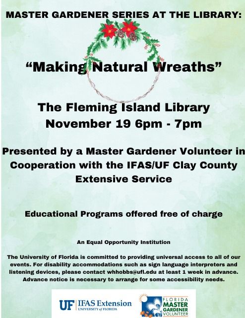 Making Natural Wreaths - Master Gardener Library Series