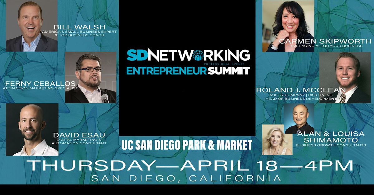 SD Networking Events  - Entrepreneur Summit