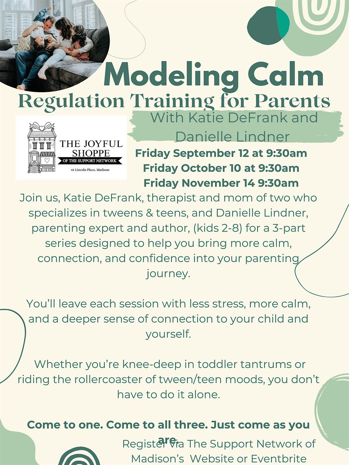 Modeling Calm with Katie DeFrank & Danielle Lindner