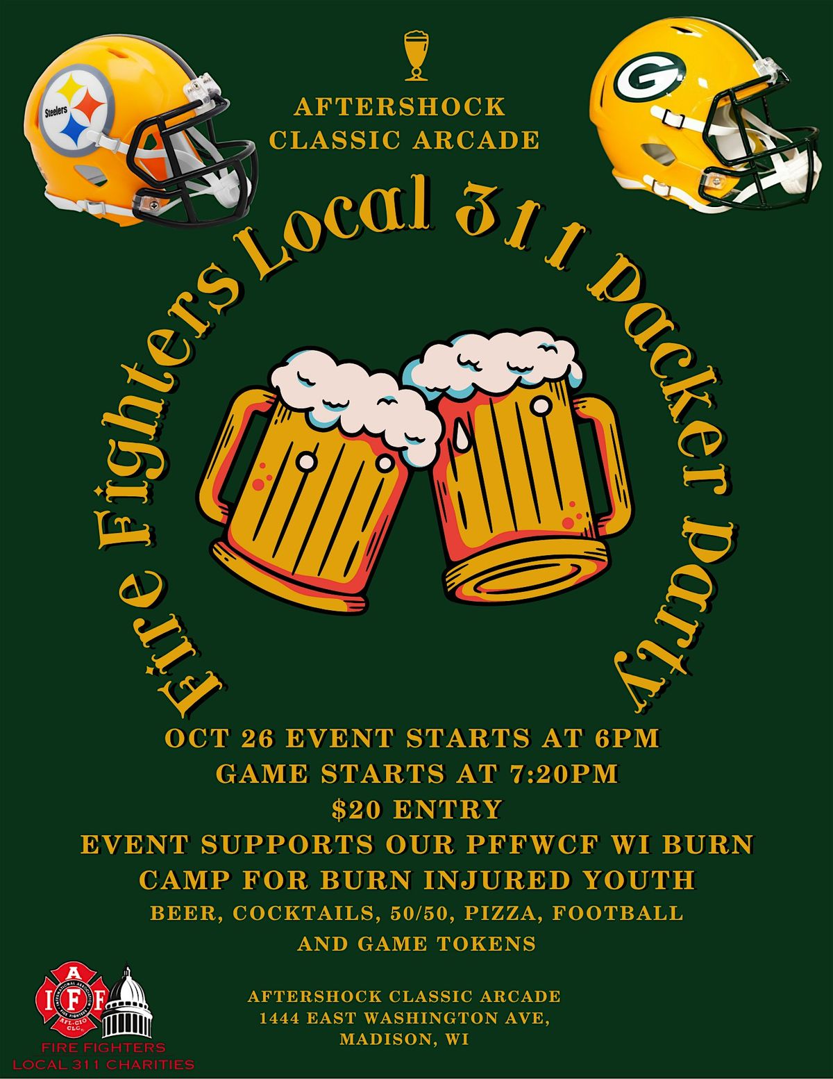 Fire Fighters Local 311 Burn Camp Packer Party