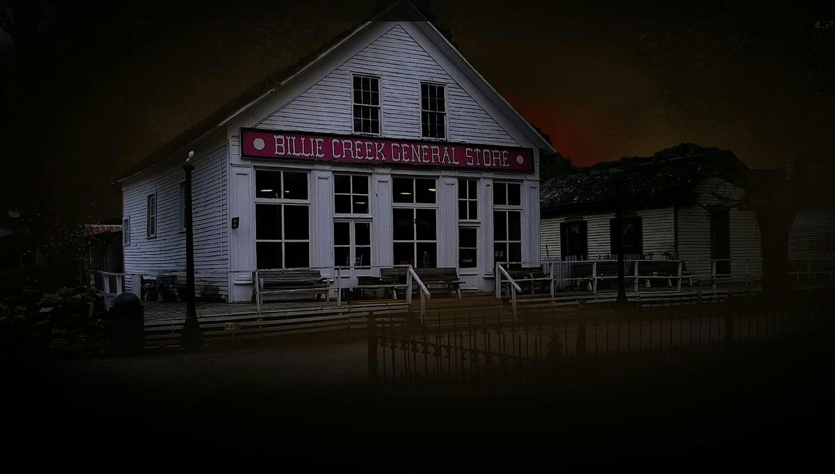 Billie Creek Village Paranormal Investigation & Camp Out Option!
