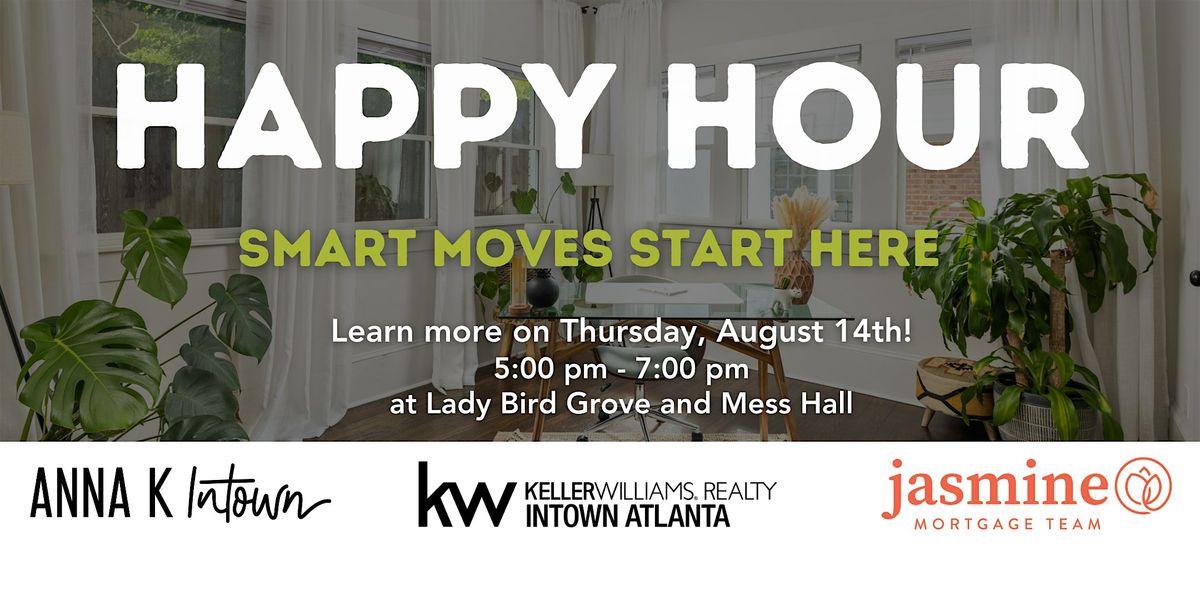 Home Buying Happy Hour | August 14th | 5:00pm - 7:00pm