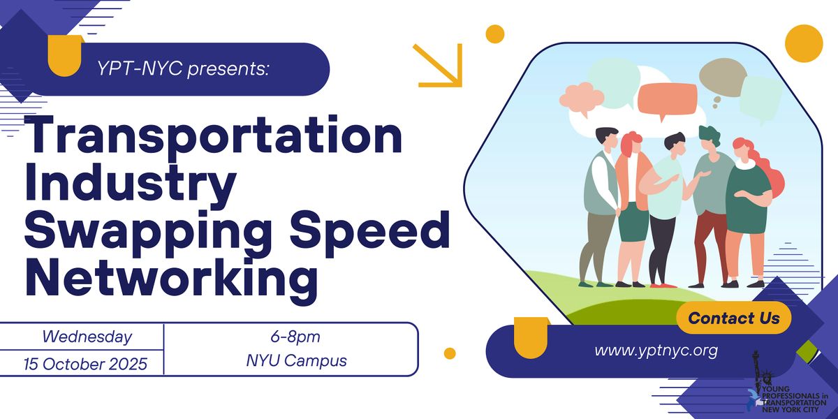 YPT-NYC Transportation Industry Swapping Speed Networking