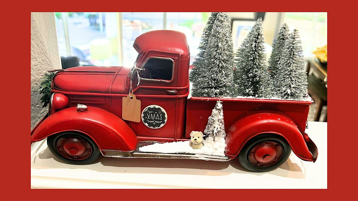 Big Red Truck Craft Class