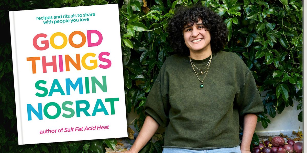Author event with Samin Nosrat