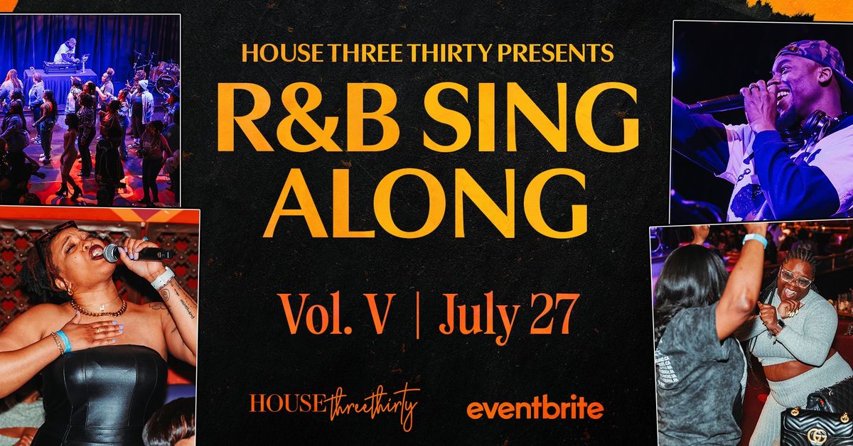 R&B Sing-Along Vol. V with DJ Mr. King