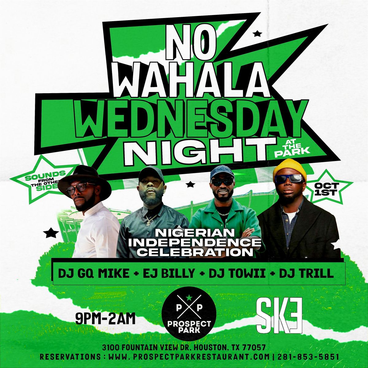 NO WAHALA WEDNESDAYS - Houston Oct 1st