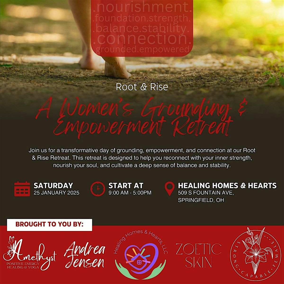 Root & Rise: A Women's Grounding & Empowerment Retreat Day