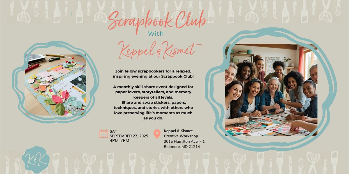 Scrap Book Club Meet Up