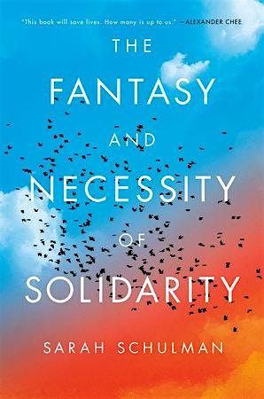 Sarah Schulman - "THE FANTASY AND NECESSITY OF SOLIDARITY" 5\/23  - Boston