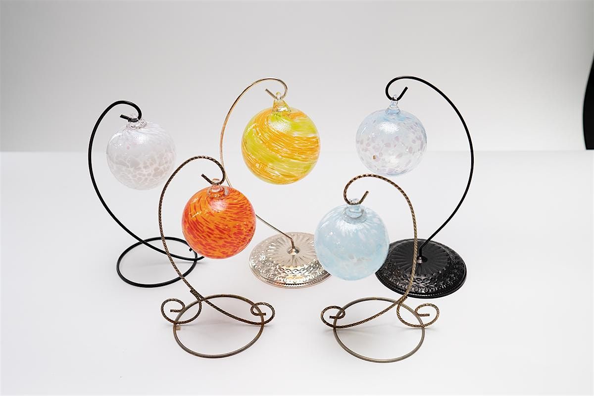 Create Your Own Blown Glass Ornament!