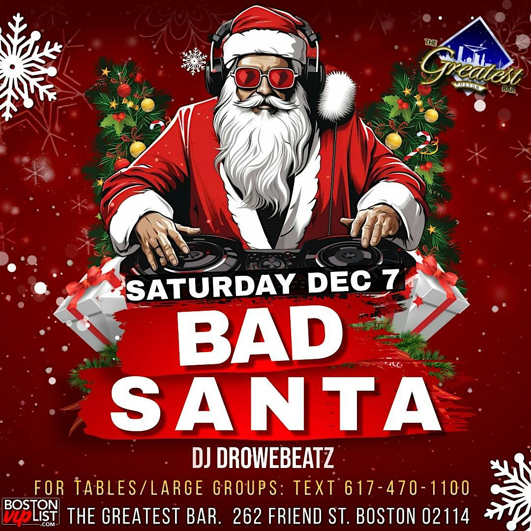 Bad Santa Party @ The Greatest Bar