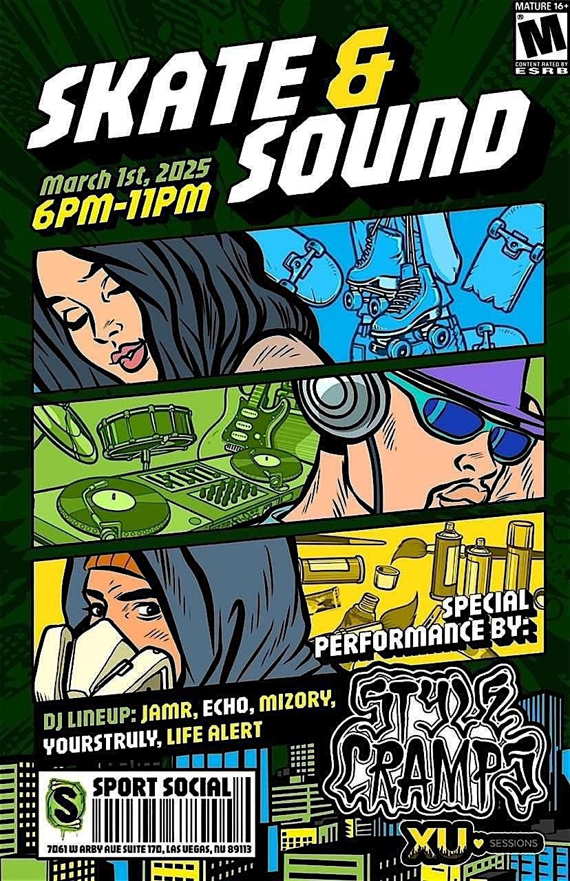 Skate and Sound at Sport Social