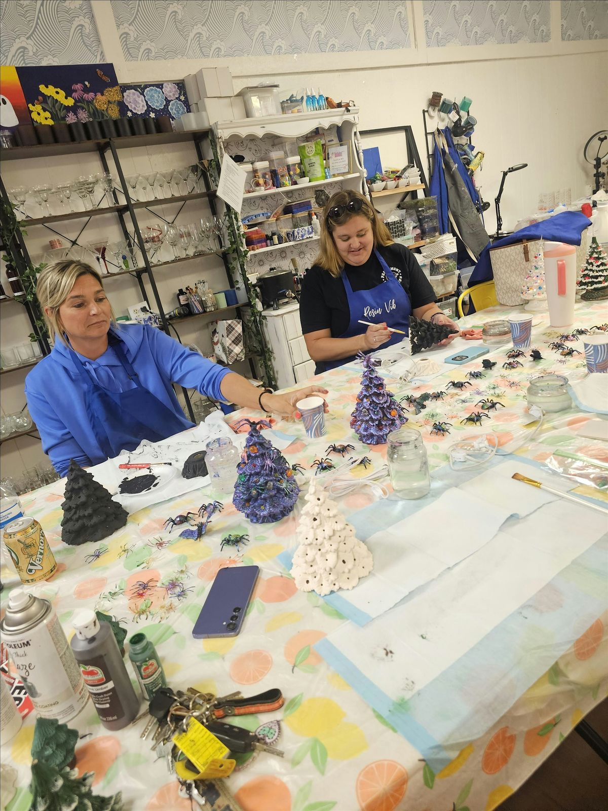 Spooky Ceramic Tree Class
