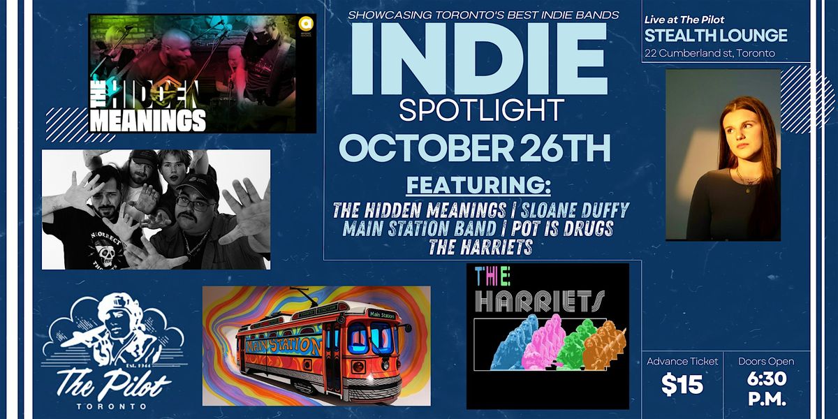 Indie Spotlight at The Pilot!