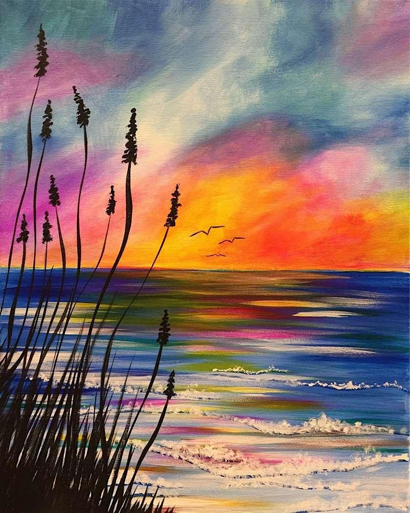 Relaxing Paint and Sip Event - Serene Sunrise - St. Charles, IL