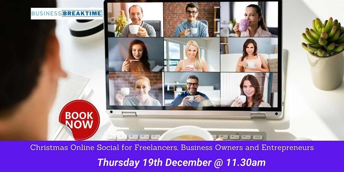 Christmas Online Social for UK Freelancers and Business Owners