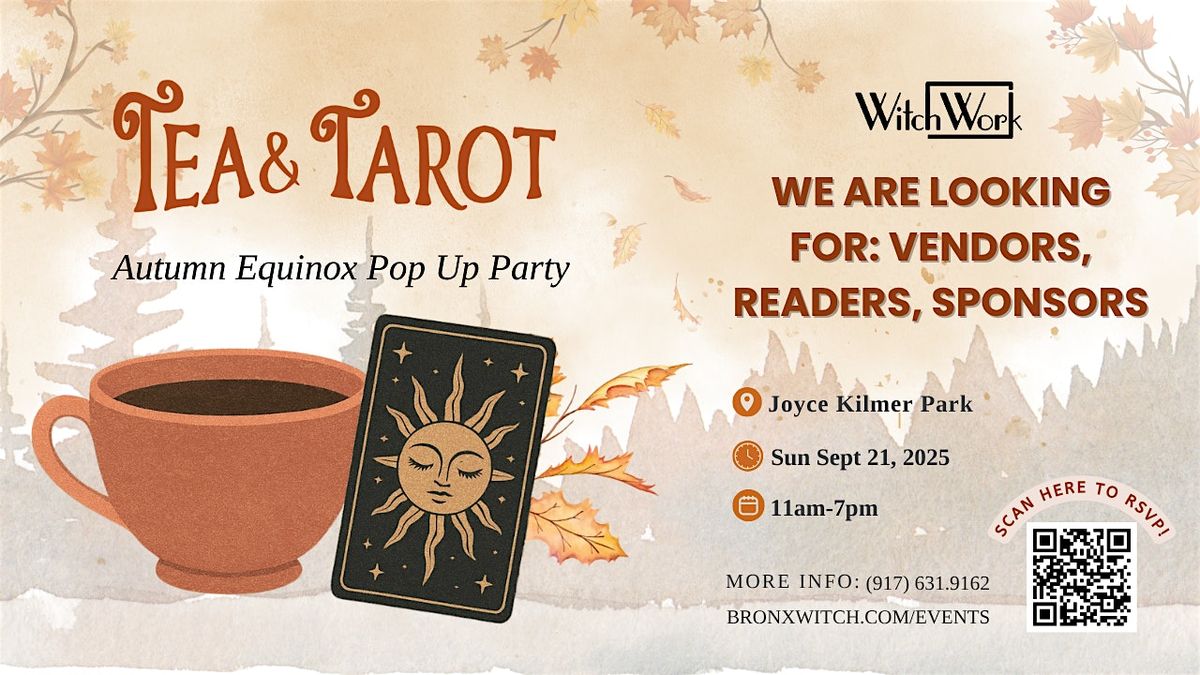 Tea & Tarot Autumn Equinox Pop Up Party