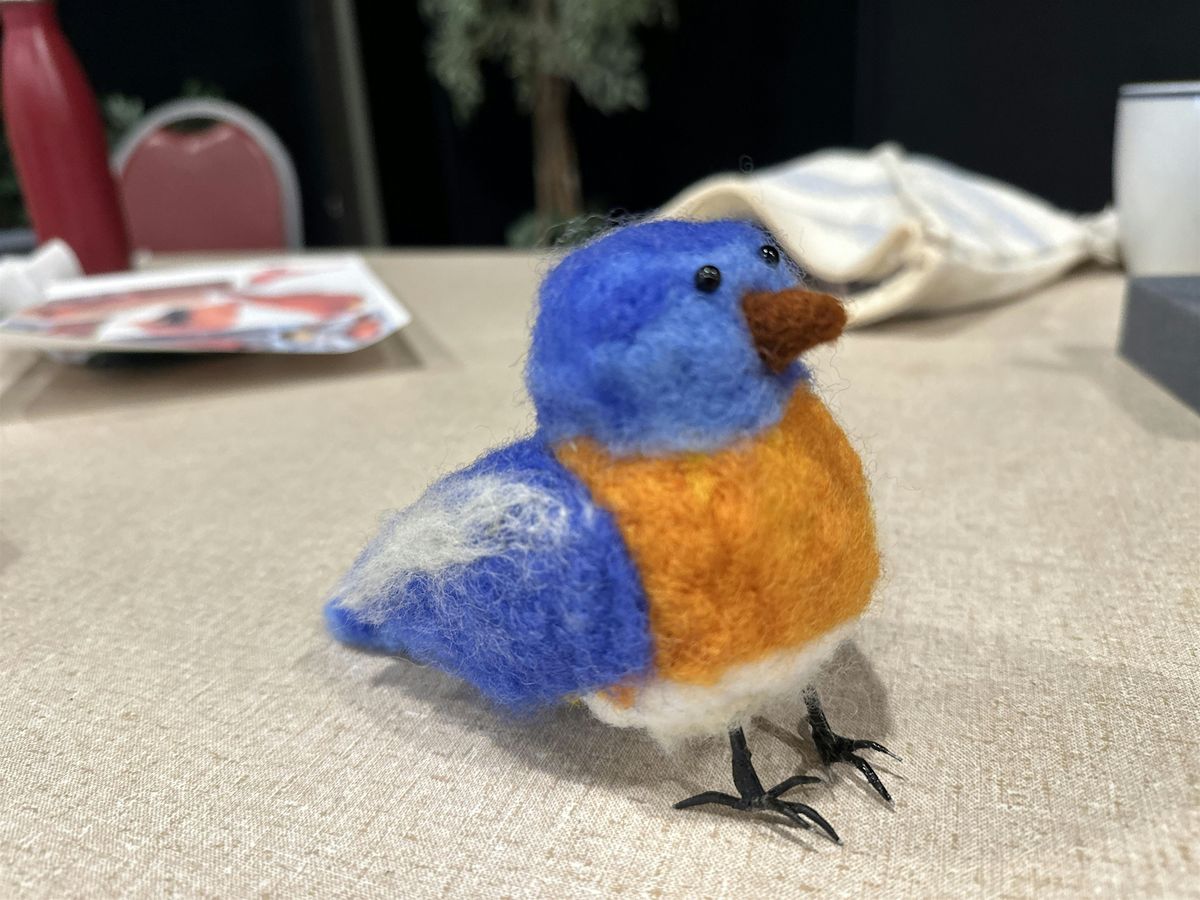 Back by Popular Demand!  Needle Felting Class-Create Your own Bird!