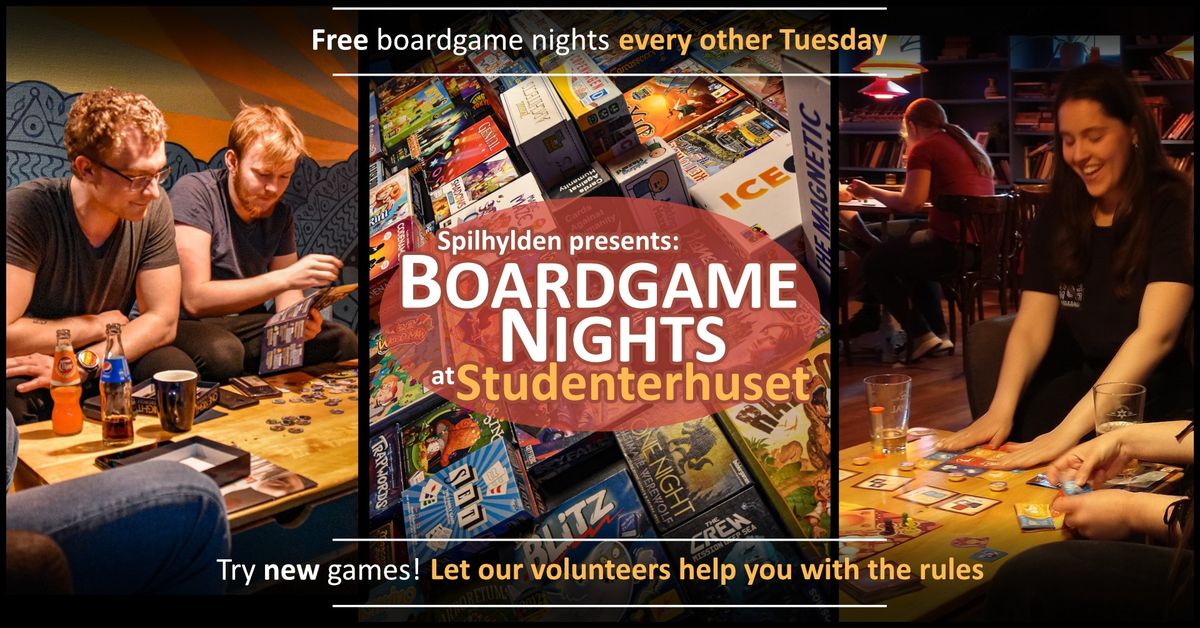 Boardgame Nights at Studenterhuset