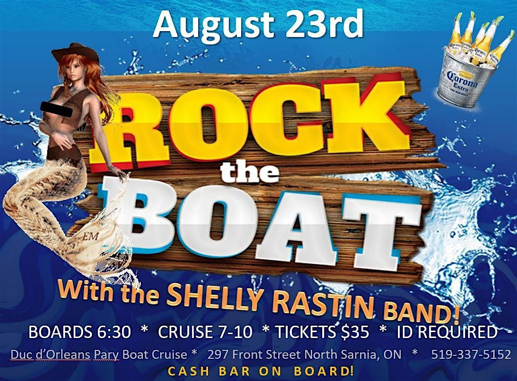ROCK THE BOAT w\/ The Shelly Rastin Band