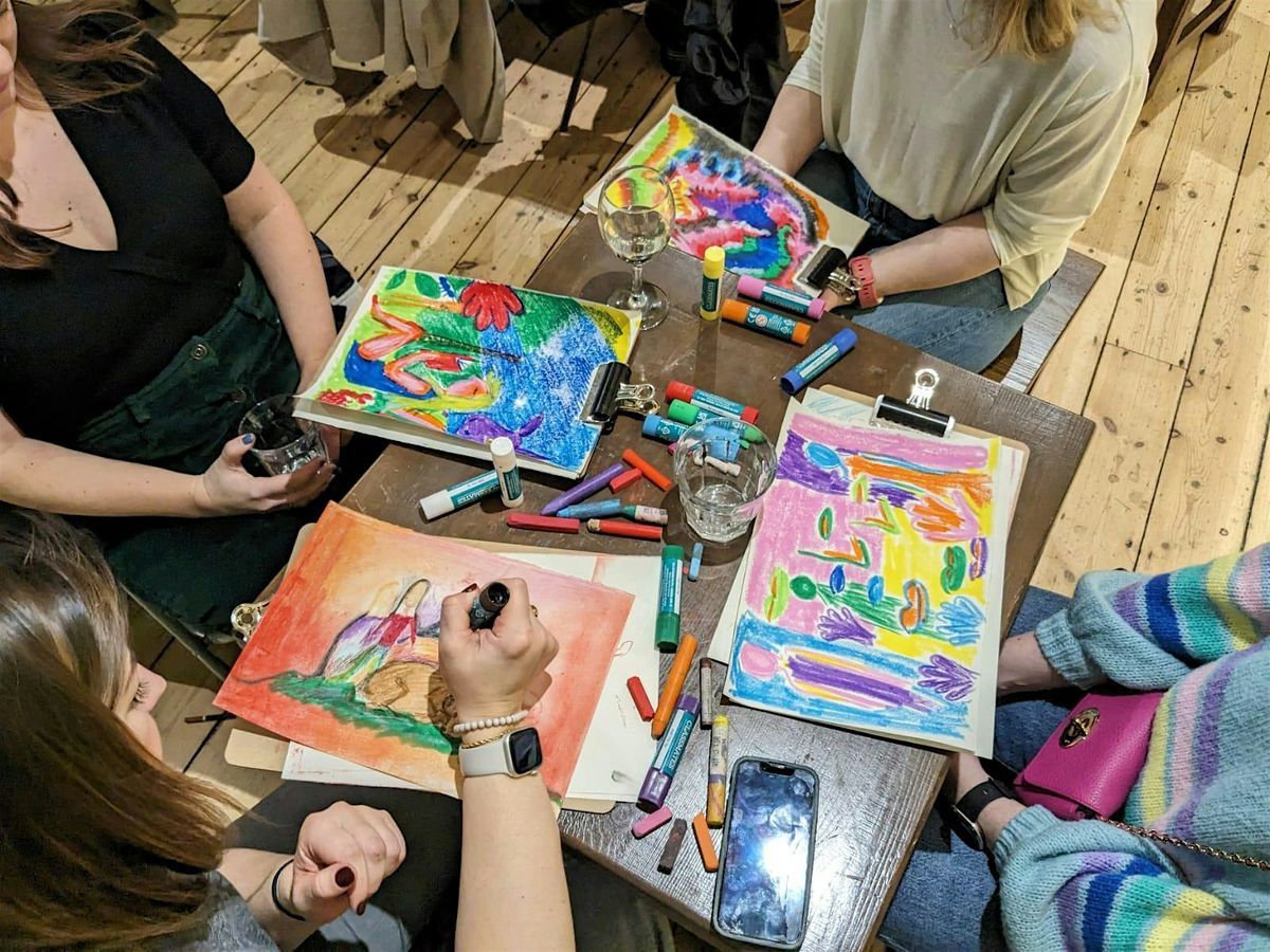 October's Letchworth Late: Drink & Draw with Alexa Loy