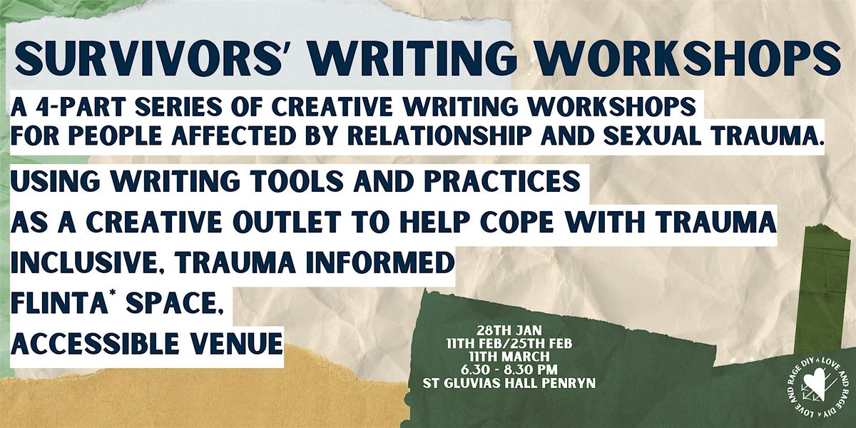 Survivors Writing Workshop Series