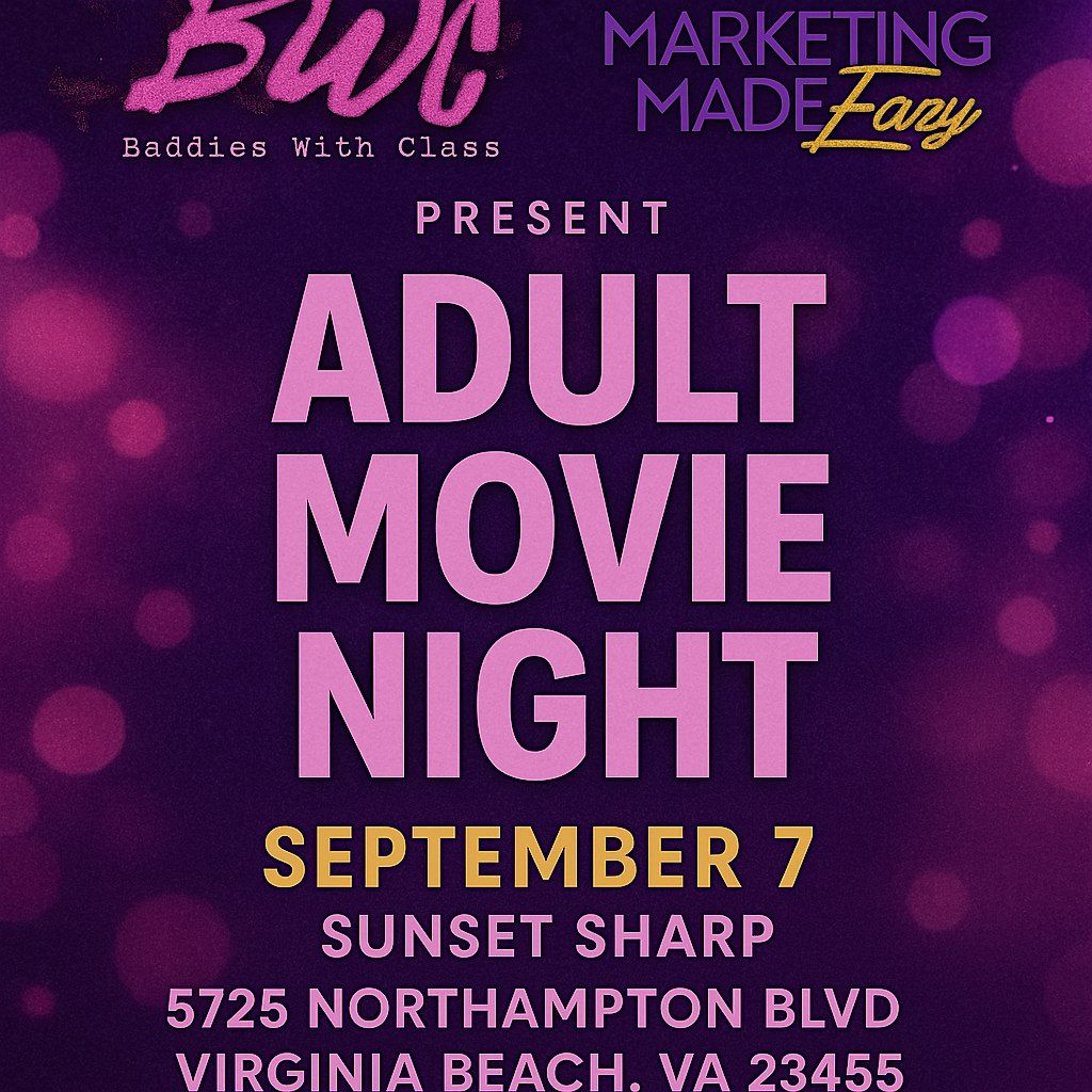 Adult Movie Night on the Lawn