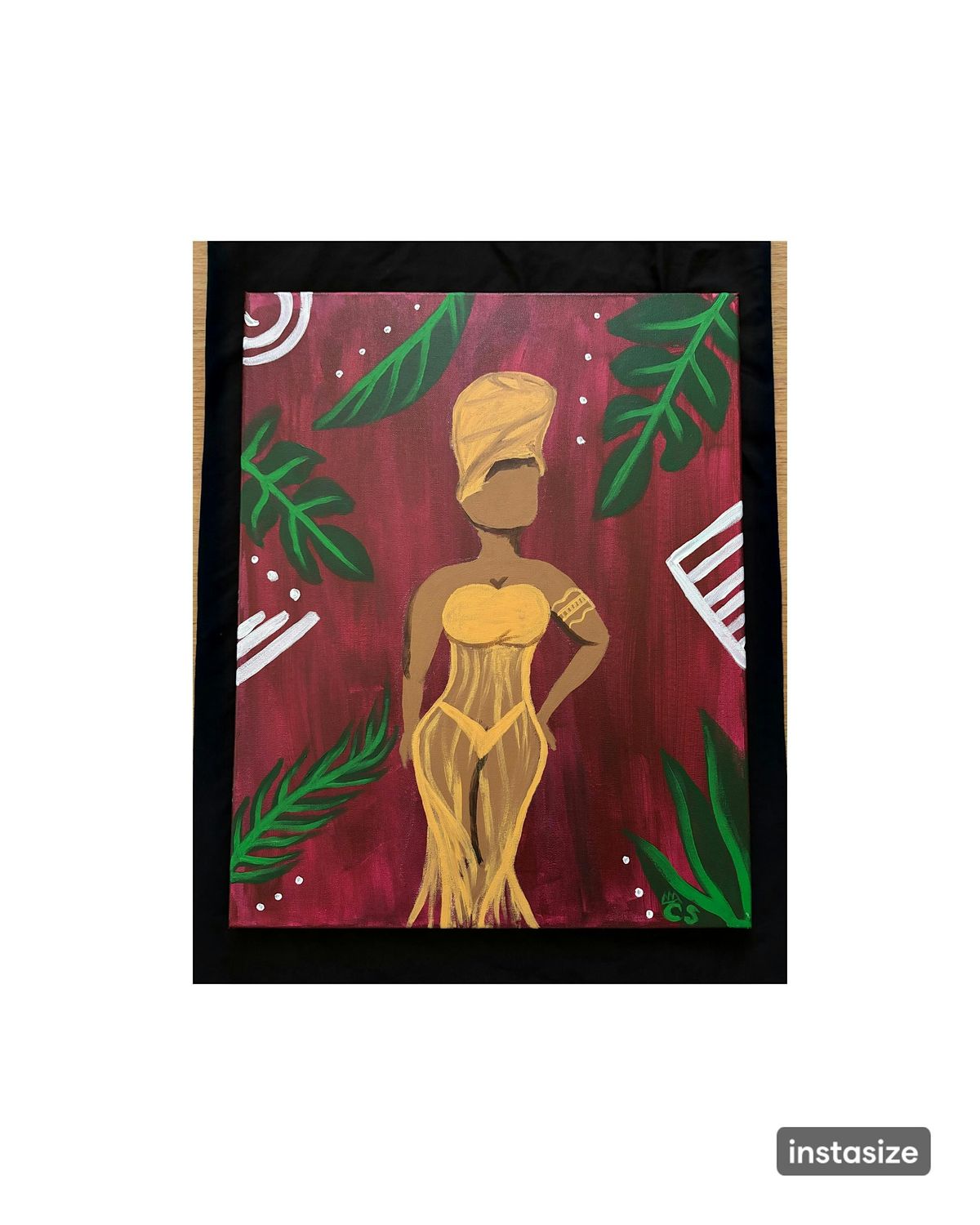 Paint and Sip Melanin Me