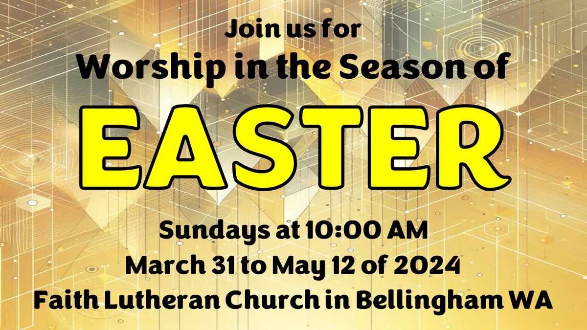 Sunday Worship in Easter Season