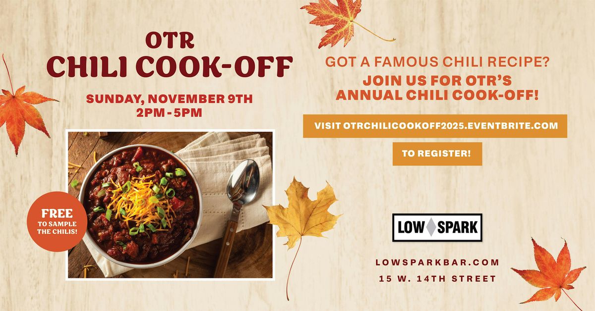 OTR Chili Cook-Off at Low Spark