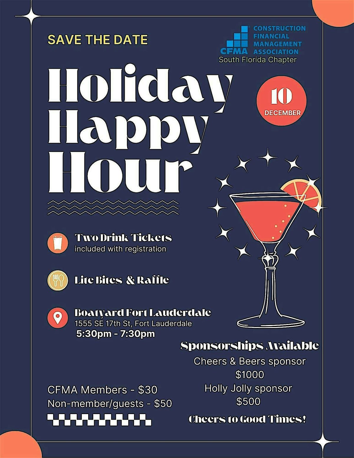 CFMA SoFL Holiday Happy Hour