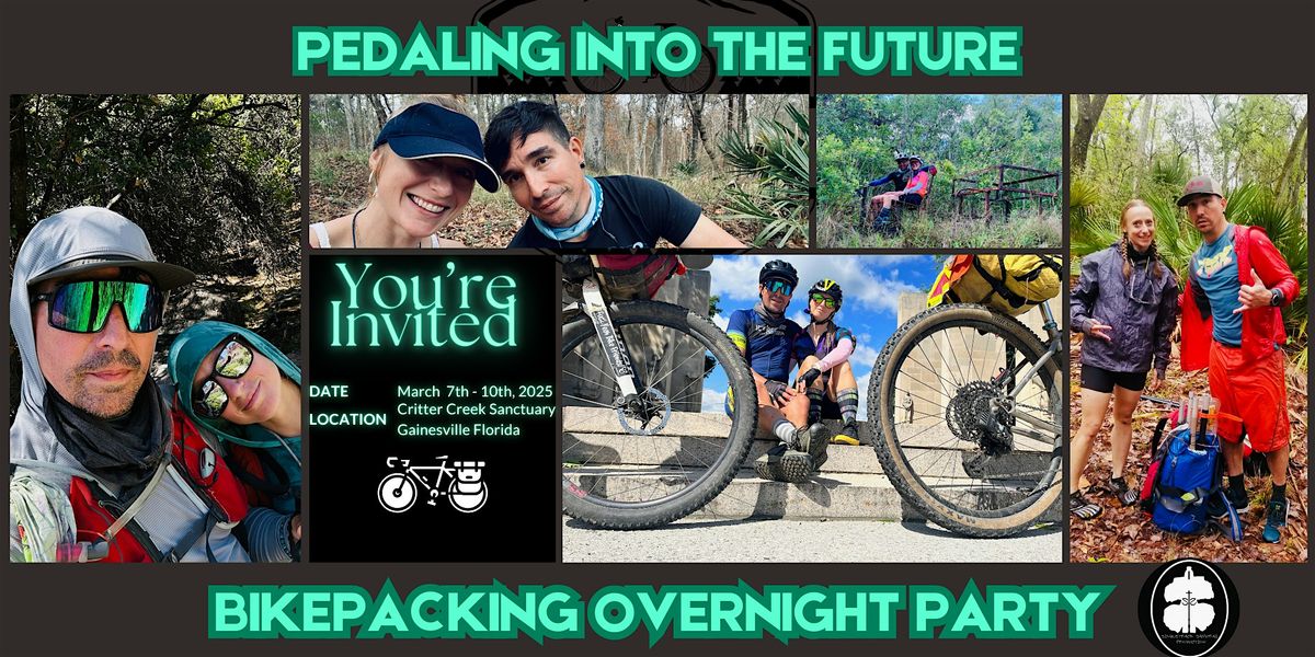 Pedaling Into The Future Bikepacking Overnight Party