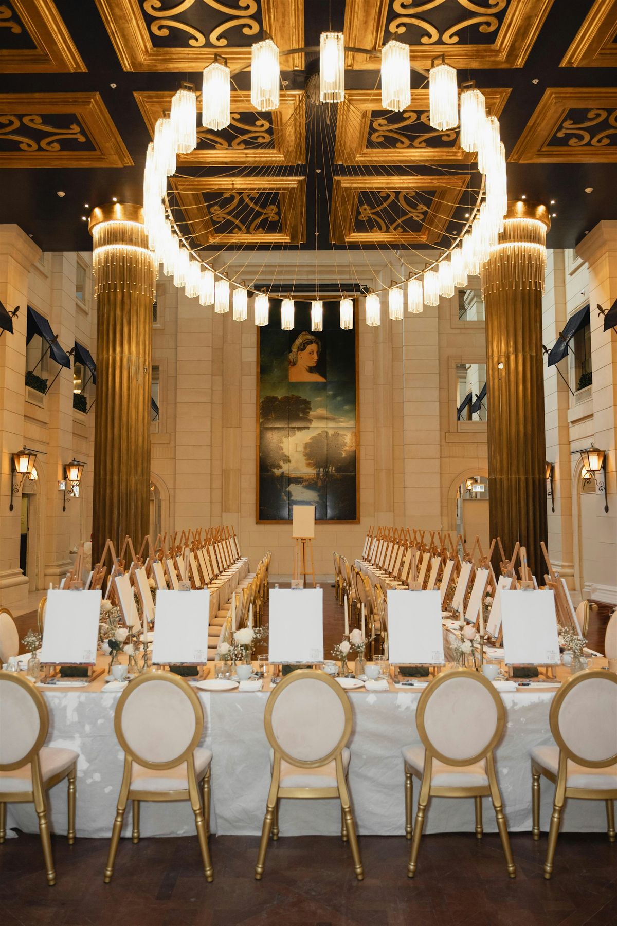 Luxury Afternoon Tea and Paint Experience at Windsor Arms Hotel