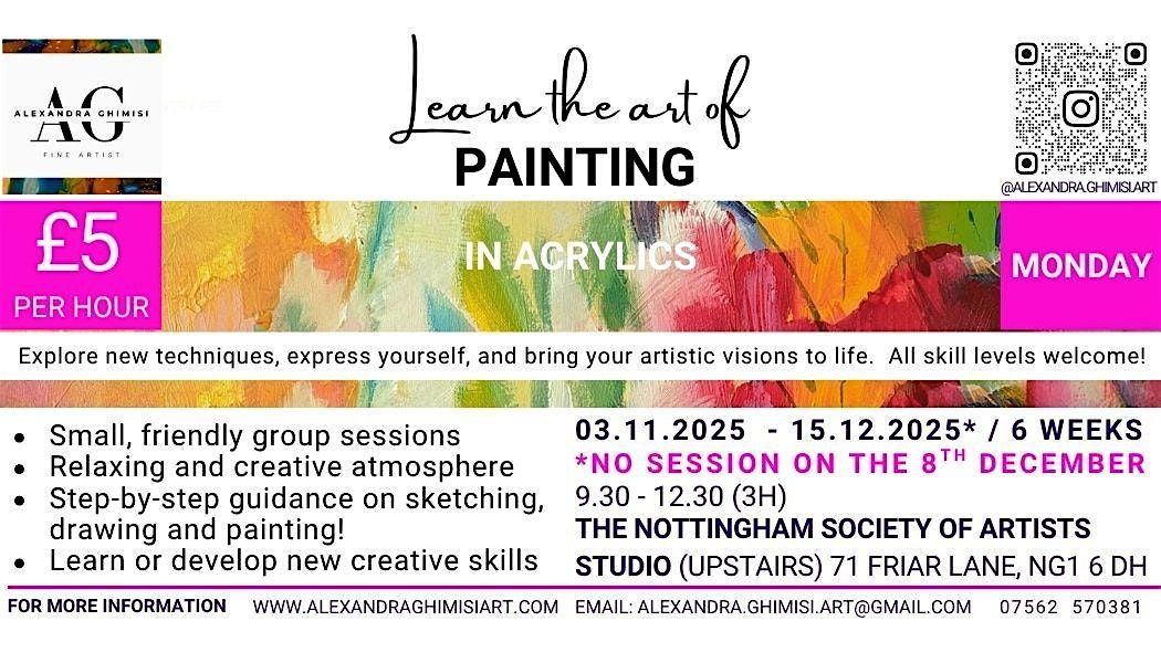 ACRYLIC PAINTING COURSE