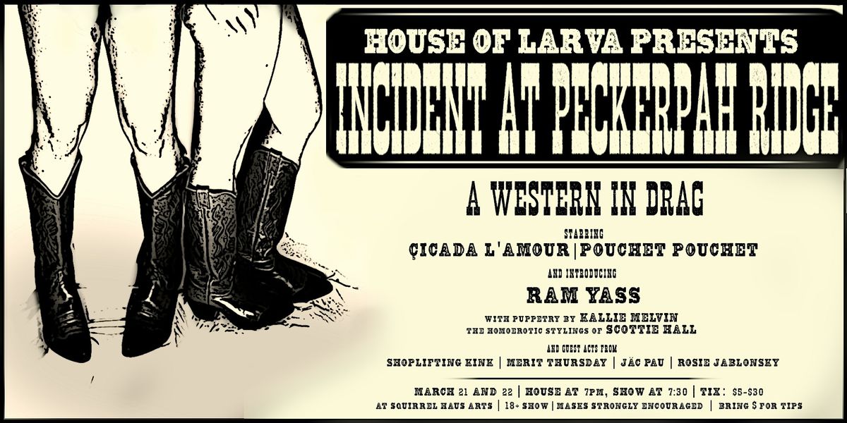 Incident at Peckerpah Ridge: a Western in Drag