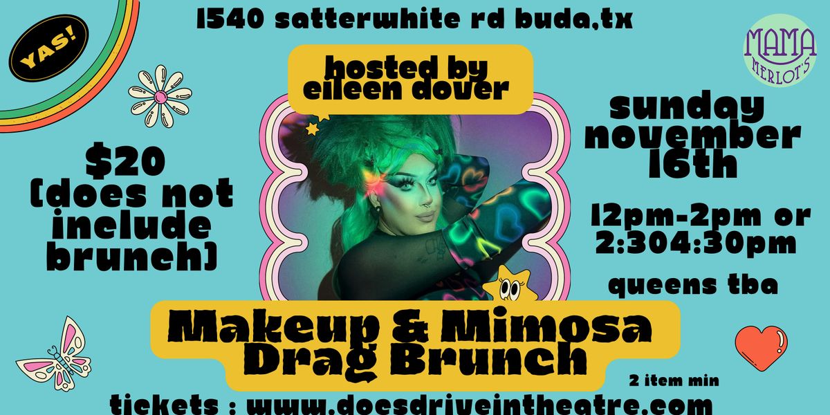 Drag Brunch: Make-up & Mimosa's at the Speakeasy