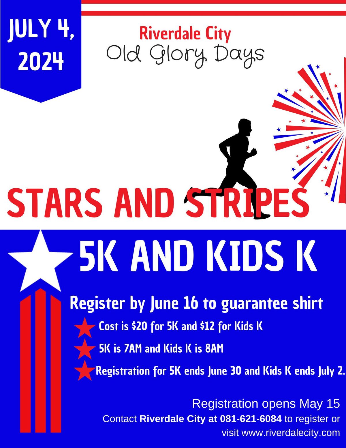 Old Glory Days Stars and Stripes 5K and Kids K