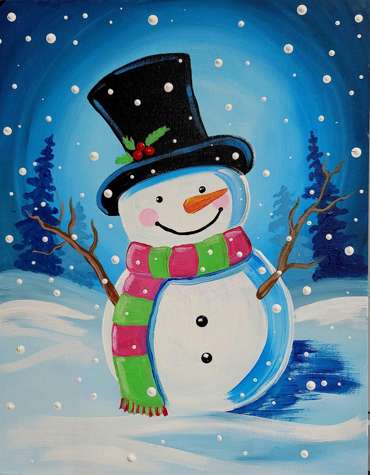 Snowman Family Friendly Pop-Up Paint and Sip - Bethany Public House