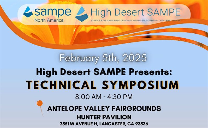 2025 High Desert SAMPE Technical Symposium (Pre-Registration)