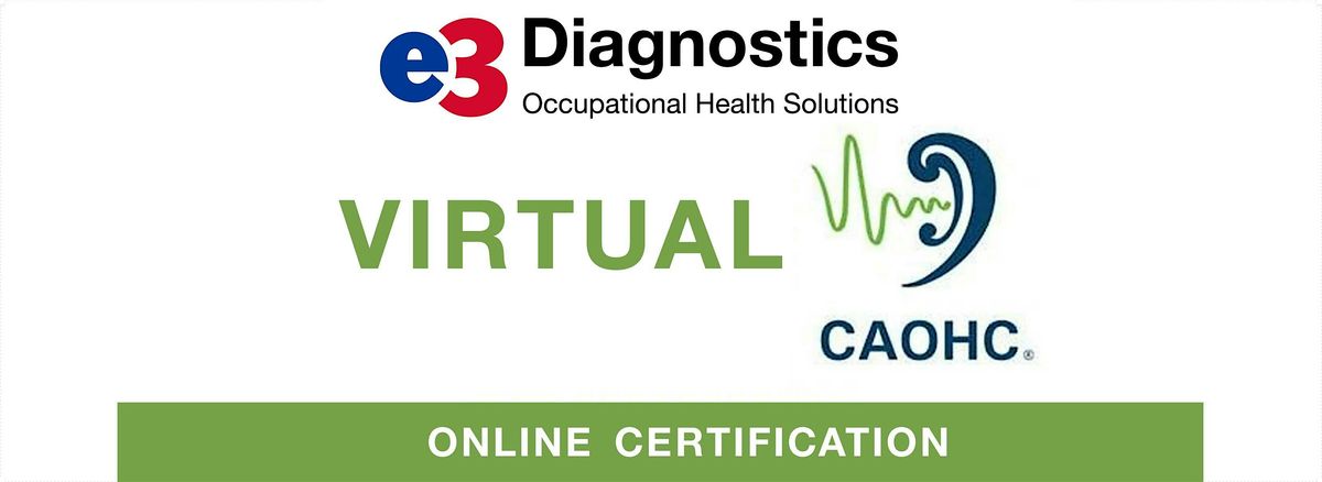 CAOHC Online Certification