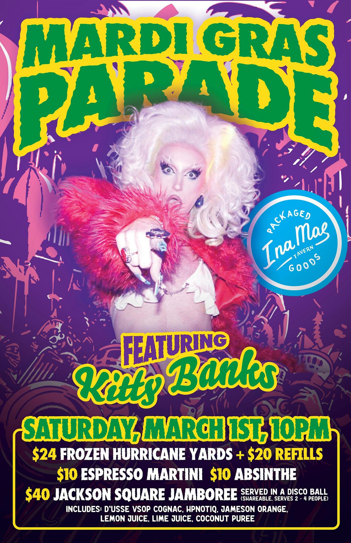 Kitty Banks Mardi Gras Parade