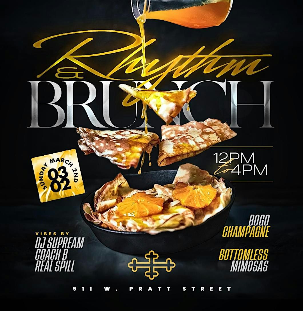 The Annual Rhythm & Brunch CIAA edition is back! Brand New Venue