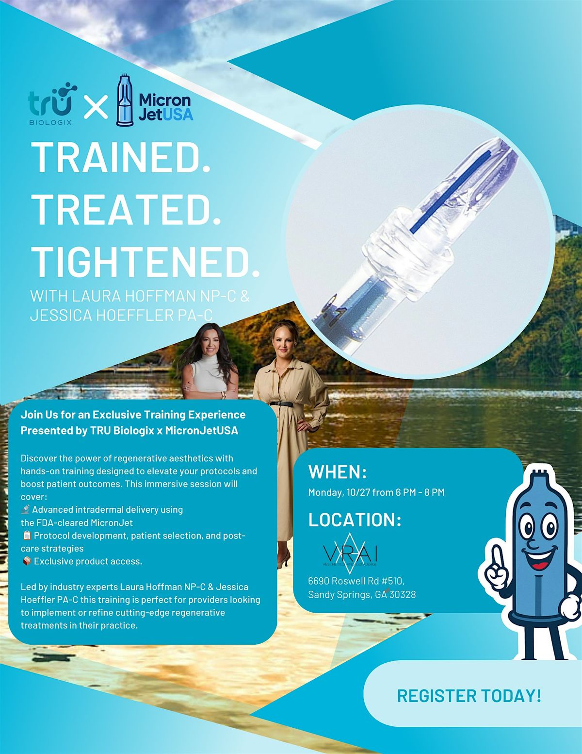 Trained. Treated. Tightened. by TRUBiologix with VRAI Aesthetics